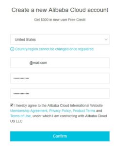 Mendaftar Alibaba Cloud